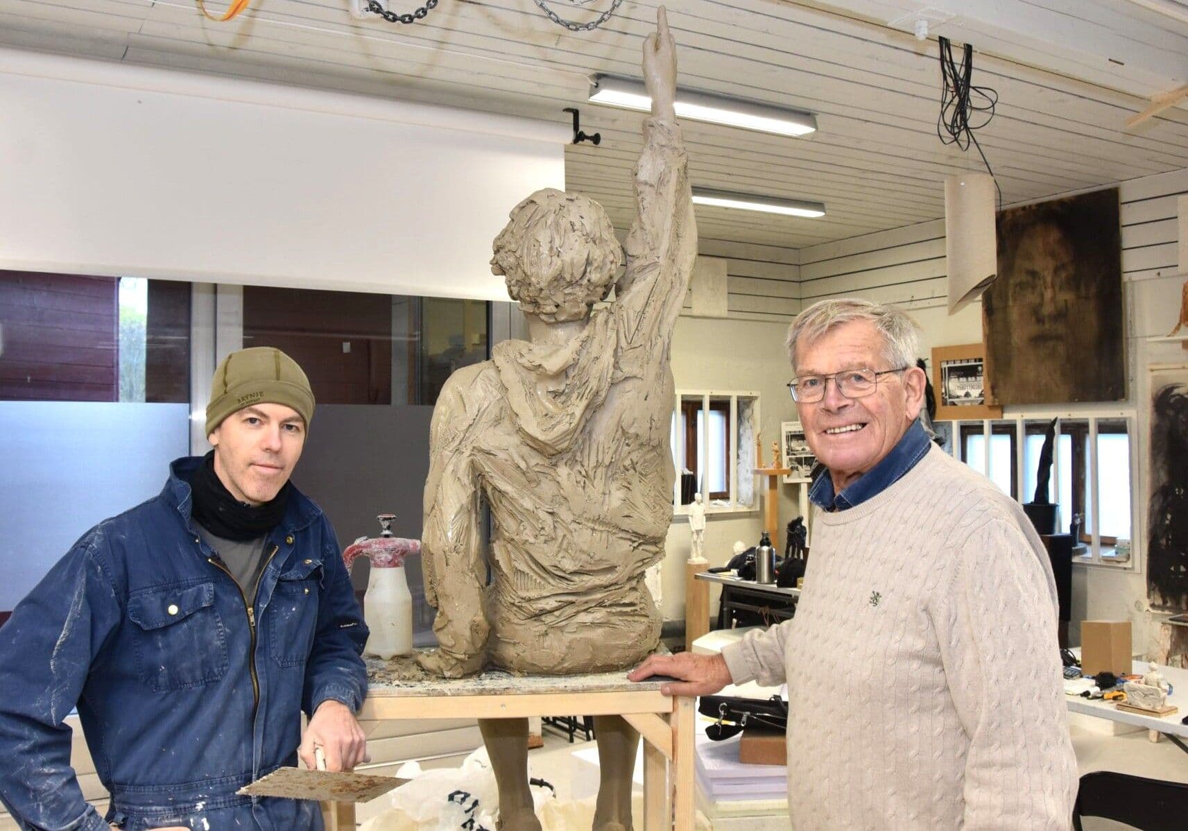 Gjøviks Blad skriver 19. november: Klart for støping!